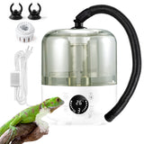 MALLMALL6 Reptile Fogger with Constant Humidity Controller & Timing, 3L Top-Fill Terrarium Humidifier with Humidistat, Smart Touch Screen Adjustable Fogger Mister Tank for Reptiles Amphibians Herps
