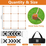 MALLMALL6 Giant Tic Tac Toe Game Spring Outdoor, 4Ft X 4Ft No Assembly Wooden Toss Indoor Game with 10 Widen Weighted Bean Bag, Large Yard Backyard Lawn Carnival Camping Toss Across for Family Adults