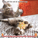 MALLMALL6 Catnip Toys for Cat - 5Pcs Christmas Gingerbread Catmint Interactive Cat Toy for Indoor Cats, Soft Plush Cat Supplies, Kitten Teething Chew Kick Toy Set, Pet Xmas Gifts for Cat Lover