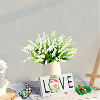 MALLMALL6 15Pcs Gnome Home Love Sign Interchangeable White Double Side Wooden Printed Elf Signs Magnetic Seasonal Crafts Kits for Independence Day Halloween Home Decors Holiday Family Ornaments