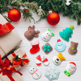 MALLMALL6 20Pcs Christmas Mochi Squeeze Toys for Xmas Party, Kawaii Animal Stress Relief Toys for Christmas Decoration Treat Bags Gifts, Birthday Gifts, Classroom Prize, Goodie Bag