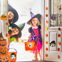 MALLMALL6 36Pcs Halloween Stickers for Kids Halloween Party Favors Make a Face Sticker Sheets Novelty DIY Jack-o-Lantern Pumpkin Stickers Party Decorations Supplies Vampire Witch Trick or Treat Filler