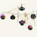 MALLMALL6 60Pcs Toy 4th Scratch Cards DIY Scratch Paper Craft Kit for Kids Toy 4 Birthday Party Supplies Decorations Woody Bo Peep Fork Party Favors Games School Classroom Supplies for Boy Girls